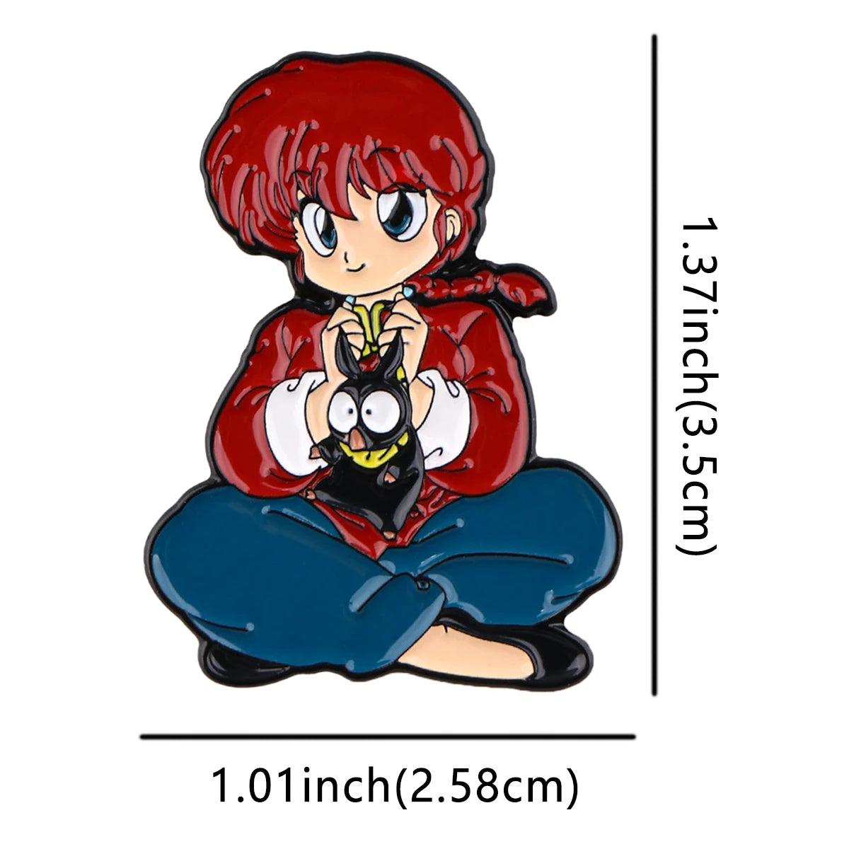 Japanese Anime Enamel Lapel Pin