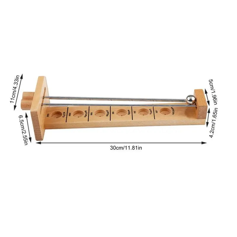 Shoot The Moon Wooden Game Ziggy's Pop Toy Shoppe