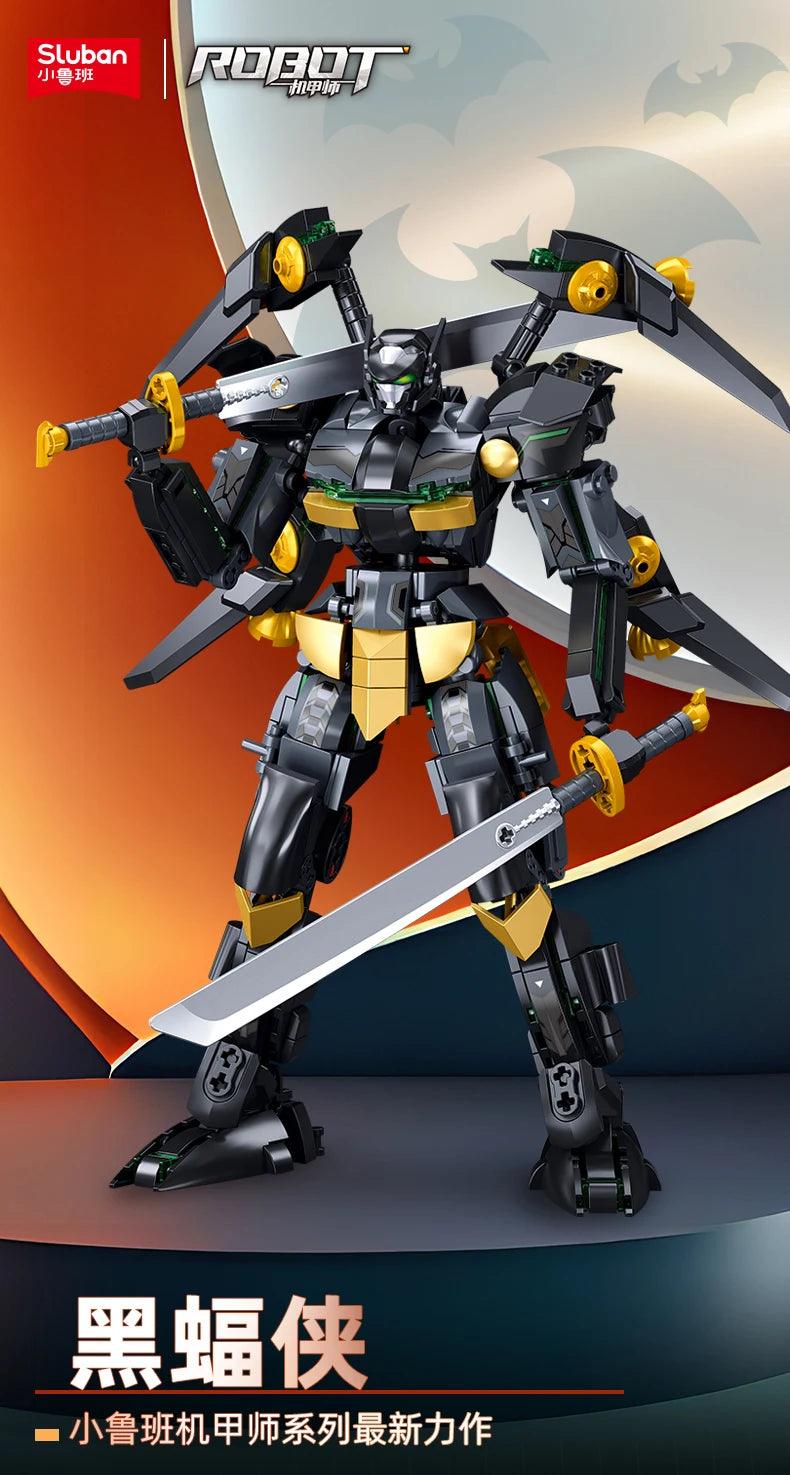 Sluban Armored Florentine Swordsman Mech Robot Building Blocks Model Ziggy's Pop Toy Shoppe