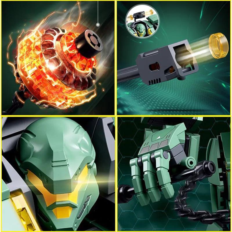 Sluban Guerilla Leader Battle Mech Robot Building Blocks Model Ziggy's Pop Toy Shoppe