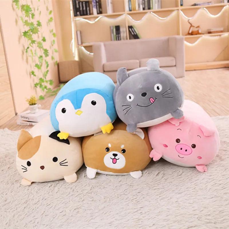 Soft Animal Cartoon Pillow Cushion Plushies Ziggy's Pop Toy Shoppe