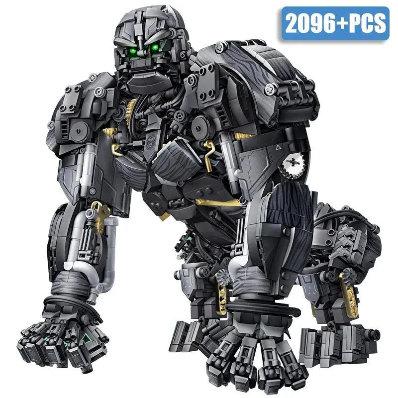 Titan Gorilla Mech Building Blocks Set Ziggy's Pop Toy Shoppe