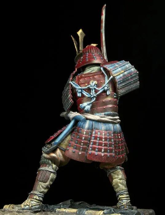 Unpainted 1/24 Scale 75mm Ancient japan Samurai Model, 16th-17th Century Ziggy's Pop Toy Shoppe