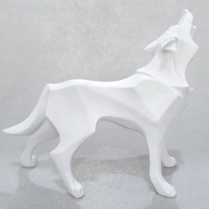Wolf Resin Statue Model Figurines Ziggy's Pop Toy Shoppe