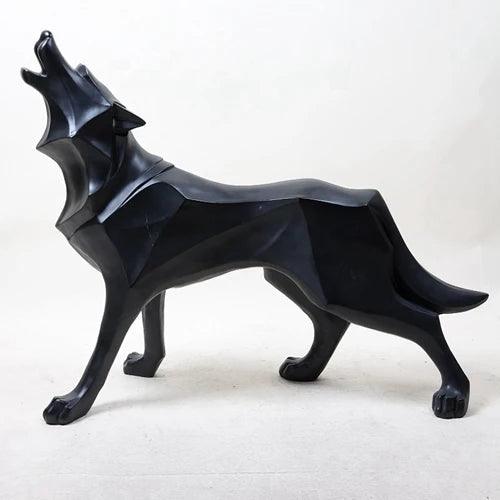 Wolf Resin Statue Model Figurines Ziggy's Pop Toy Shoppe