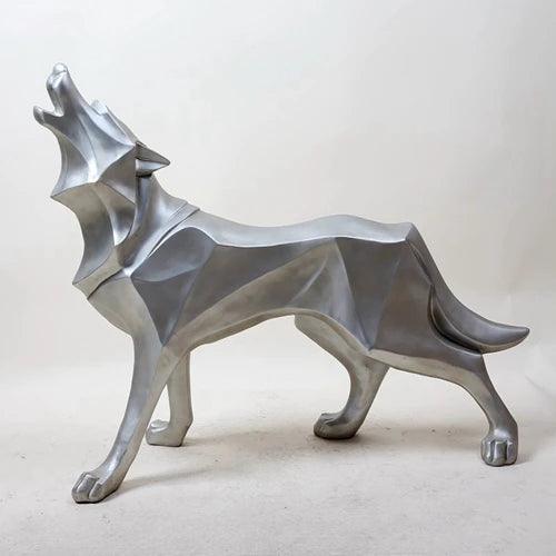 Wolf Resin Statue Model Figurines Ziggy's Pop Toy Shoppe