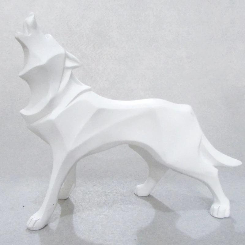 Wolf Resin Statue Model Figurines Ziggy's Pop Toy Shoppe