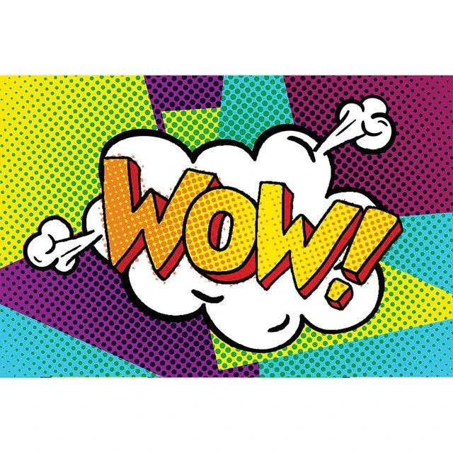 YOU WIN! Comic Style Canvas Painting Ziggy's Pop Toy Shoppe