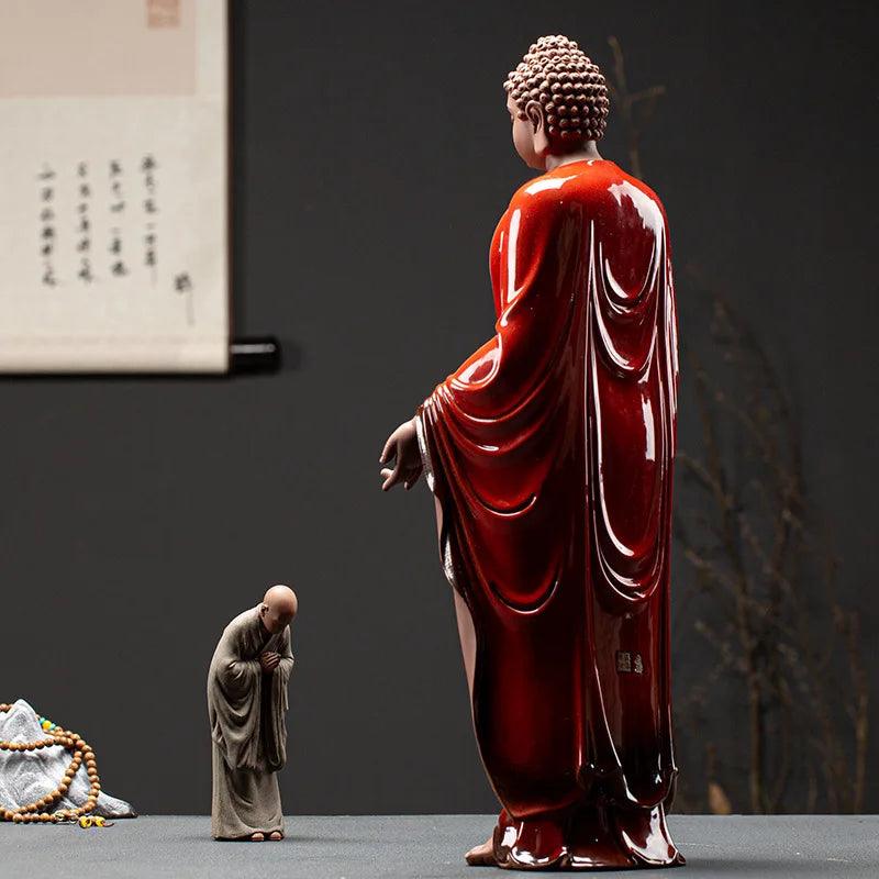 Zen Kung Fu Monk Ceramic Statues Ziggy's Pop Toy Shoppe