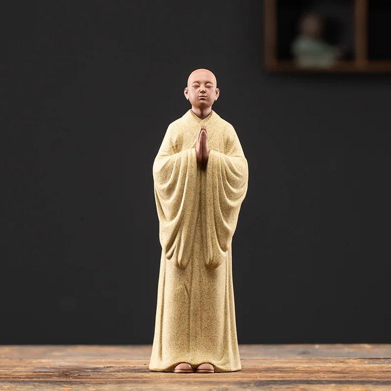 Zen Kung Fu Monk Ceramic Statues Ziggy's Pop Toy Shoppe