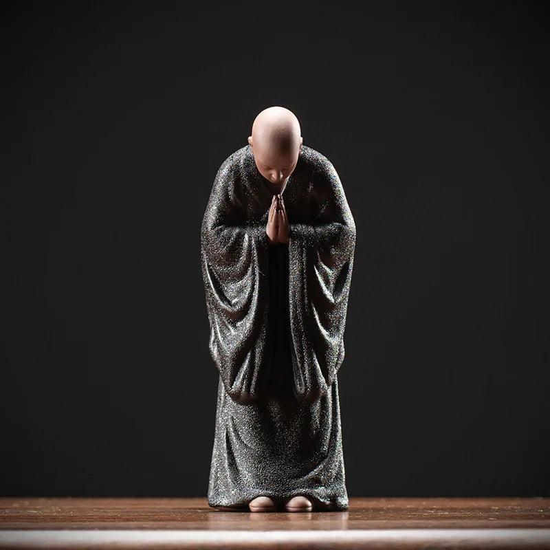 Zen Kung Fu Monk Ceramic Statues Ziggy's Pop Toy Shoppe