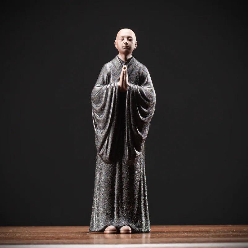 Zen Kung Fu Monk Ceramic Statues Ziggy's Pop Toy Shoppe