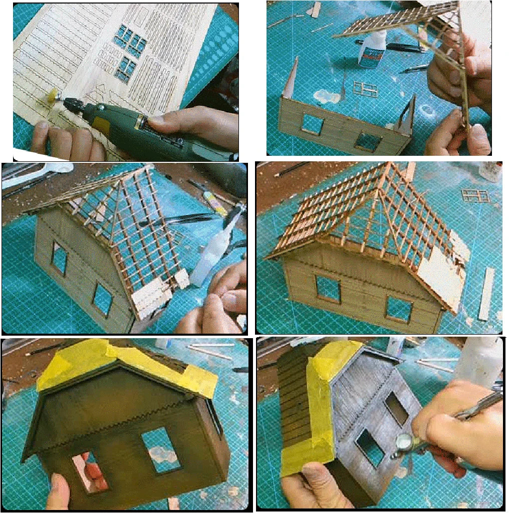 1/35 Scale DIY Wooden Miniature Dollhouse Ziggy's Pop Toy Shoppe