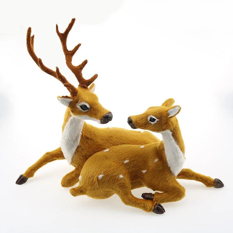 1-Piece 15/20/25cm Xmas Deer/Reindeer Plush Toy Ziggy's Pop Toy Shoppe