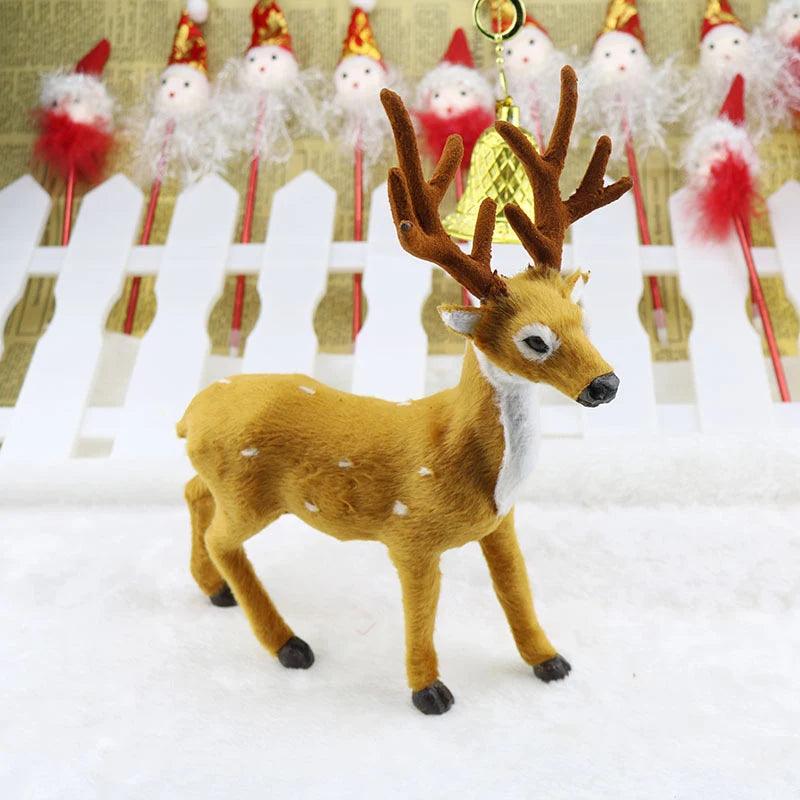 1-Piece 15/20/25cm Xmas Deer/Reindeer Plush Toy Ziggy's Pop Toy Shoppe