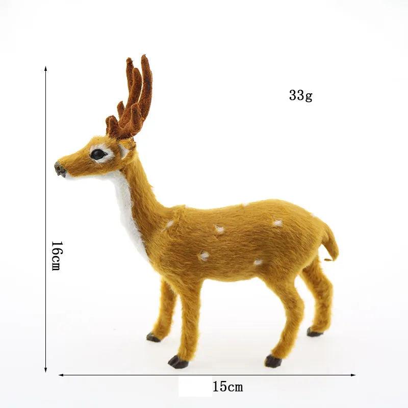 1-Piece 15/20/25cm Xmas Deer/Reindeer Plush Toy Ziggy's Pop Toy Shoppe