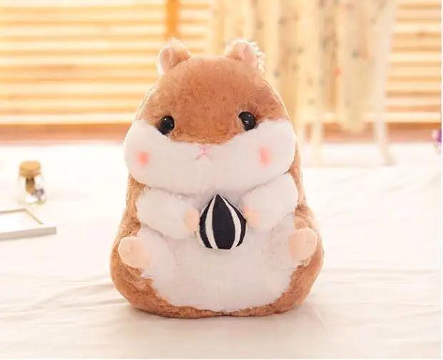 1-Piece 28cm/38cm Lovely Hamster Stuffed Animal Dolls Ziggy's Pop Toy Shoppe