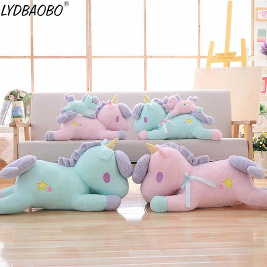 1-Piece Kawaii Sleeping Unicorn Stuffed Plushies Ziggy's Pop Toy Shoppe