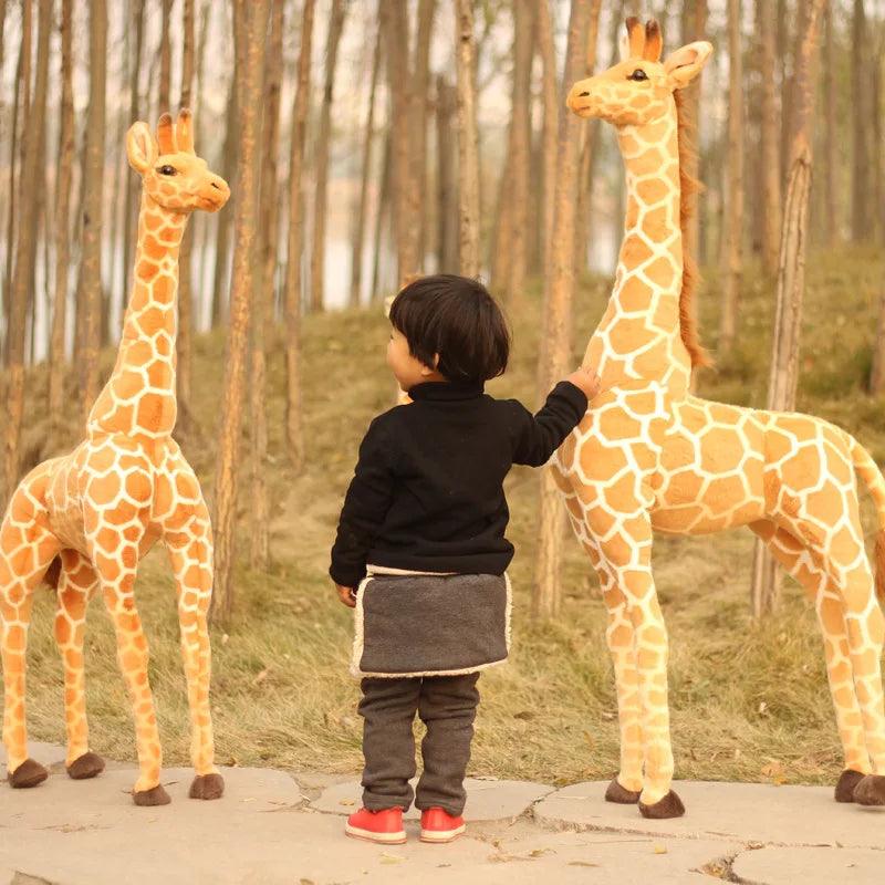 140cm Giant size Giraffe Plush Toys Ziggy's Pop Toy Shoppe