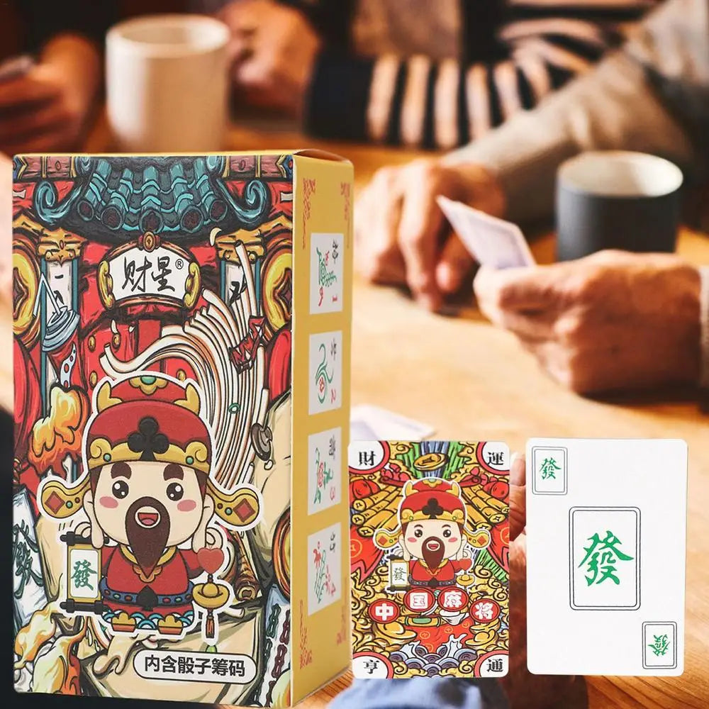 144 pcs Mahjong Playing Card Set Ziggy's Pop Toy Shoppe