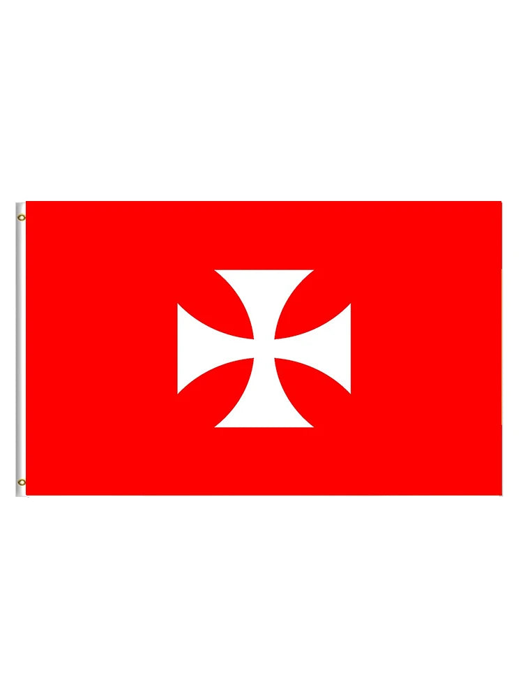 150X90cm Masonic Knight Templar Flags - 5 Styles Ziggy's Pop Toy Shoppe