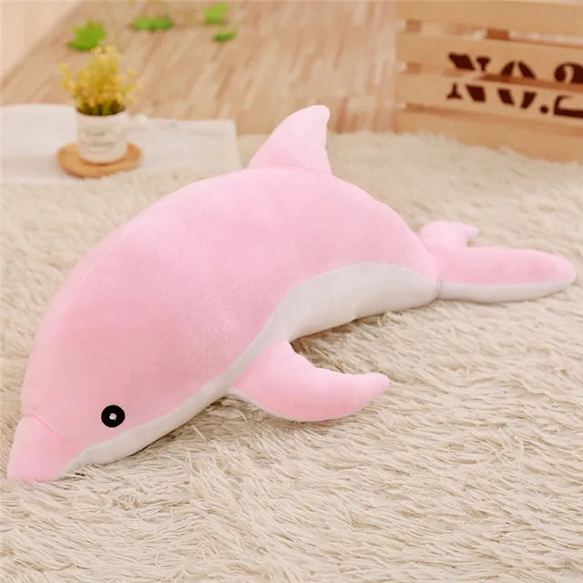 160-30cm Kawaii Soft Dolphin Plushies Ziggy's Pop Toy Shoppe