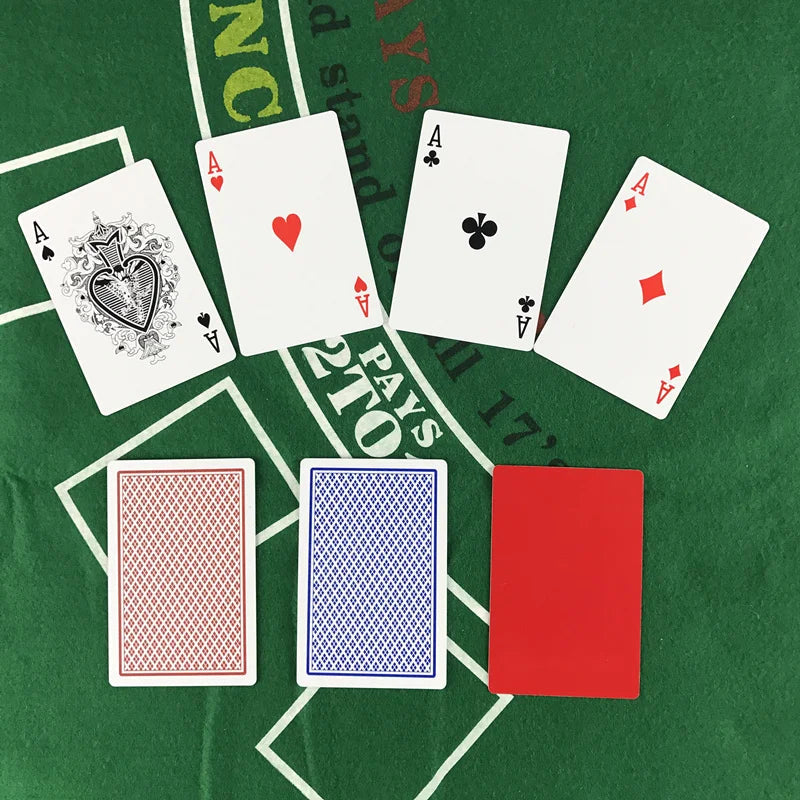 2-Deck Poker Plastic Playing Cards Ziggy's Pop Toy Shoppe