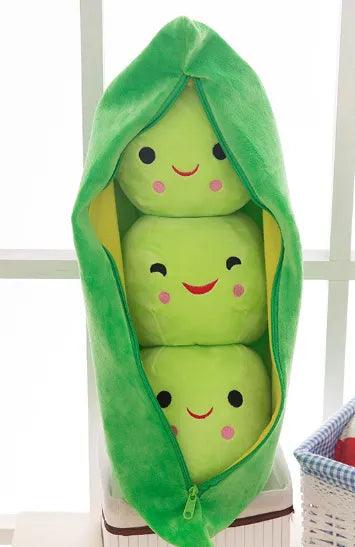 25cm Cute Peas in a Pod Plush Toys Ziggy's Pop Toy Shoppe