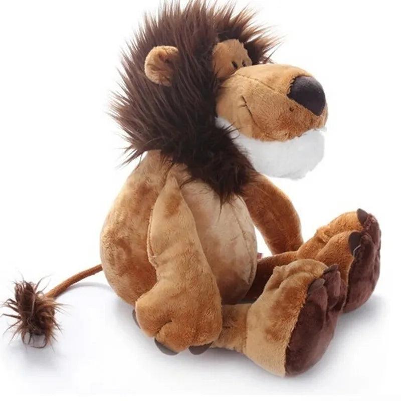 25cm Lion Stuffed Plush Doll - Jungle Series Ziggy's Pop Toy Shoppe