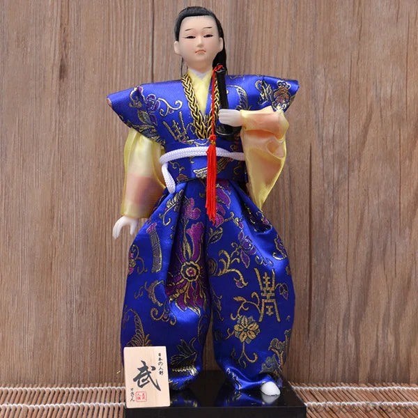 30cm Traditional Japanese Warrior Collectible Dolls Ziggy's Pop Toy Shoppe