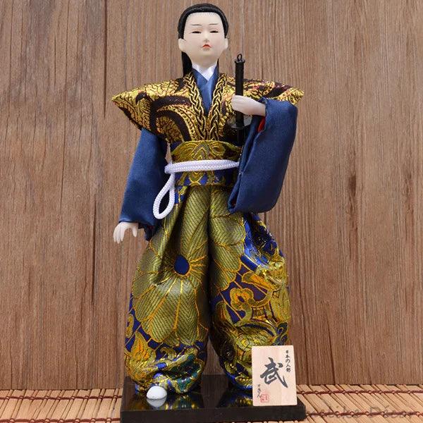 30cm Traditional Japanese Warrior Collectible Dolls Ziggy's Pop Toy Shoppe