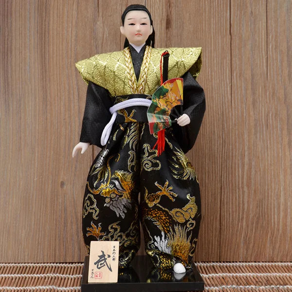 30cm Traditional Japanese Warrior Collectible Dolls Ziggy's Pop Toy Shoppe