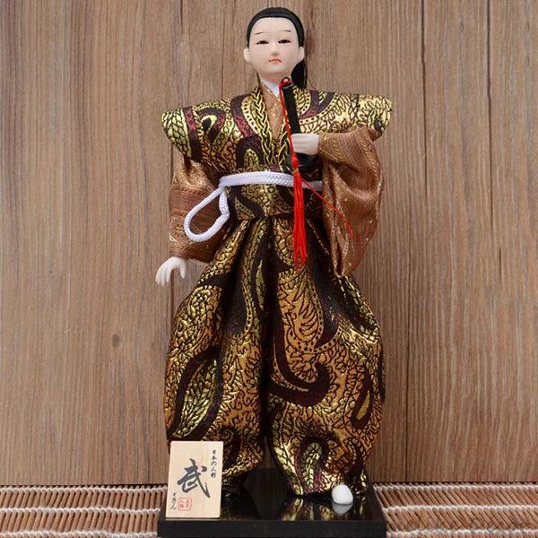 30cm Traditional Japanese Warrior Collectible Dolls Ziggy's Pop Toy Shoppe