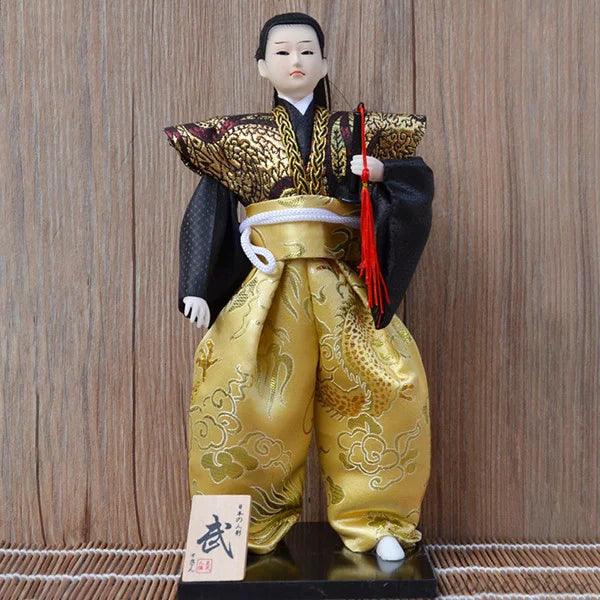 30cm Traditional Japanese Warrior Collectible Dolls Ziggy's Pop Toy Shoppe