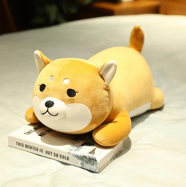 35-75cm Cute Good Morning Shiba Inu Dog Plush Toys Ziggy's Pop Toy Shoppe