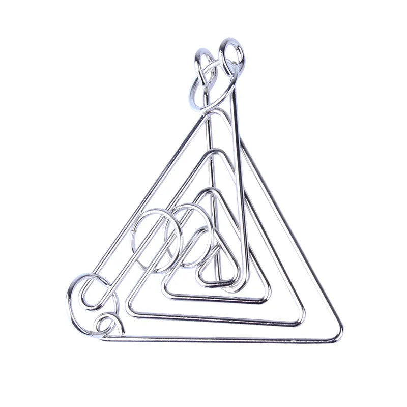 3D Metal Puzzle Triangle Madness Brain Teaser Ziggy's Pop Toy Shoppe