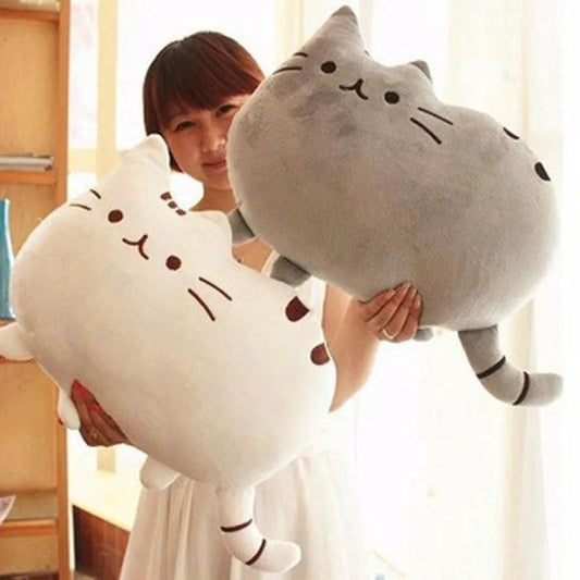 40x30cm Kawaii Cat Pillow With Zipper Ziggy's Pop Toy Shoppe