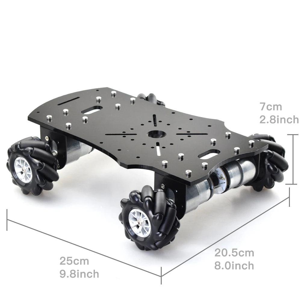 4WD Mechanical Robot Car Chassis Kit Ziggy's Pop Toy Shoppe