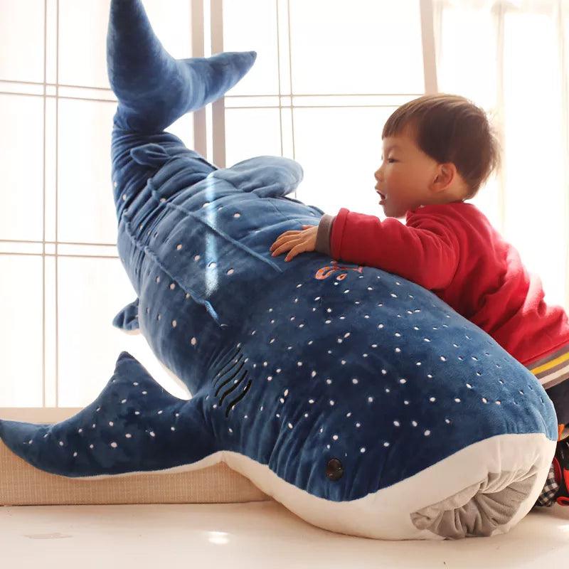 50/100cm Whale Shark Plush Toys Ziggy's Pop Toy Shoppe