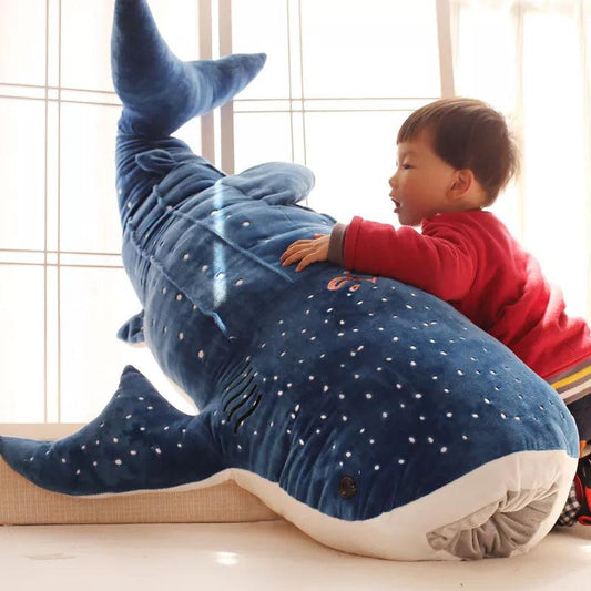 50/100cm Whale Shark Plush Toys Ziggy's Pop Toy Shoppe