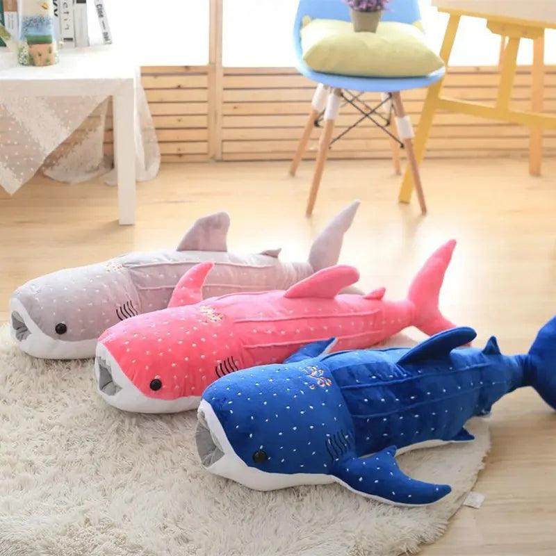 50/100cm Whale Shark Plush Toys Ziggy's Pop Toy Shoppe