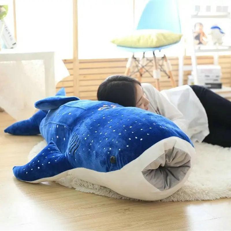 50/100cm Whale Shark Plush Toys Ziggy's Pop Toy Shoppe