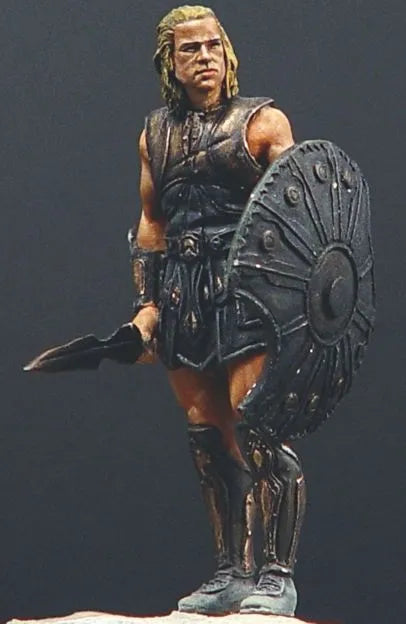 54mm Resin kit Attack on Troy Achilles Resin Kit - Unpainted Ziggy's Pop Toy Shoppe