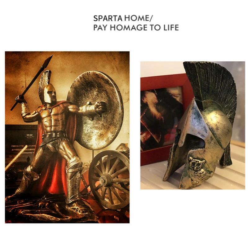 Ancient Spartan Hoplite Warrior Statue Ziggy's Pop Toy Shoppe