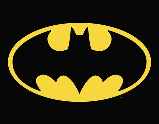 Batman - Logo Tin Sign Ziggy's Pop Toy Shoppe