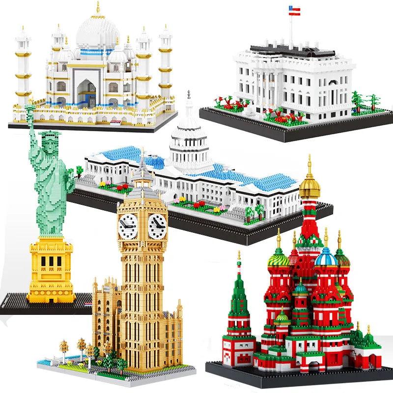 City Architecture Vassily Cathedral Moscow Set Ziggy's Pop Toy Shoppe