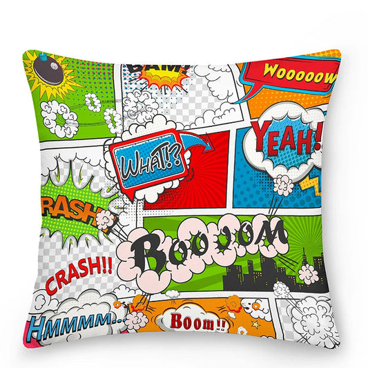 Comic Book Panel Pillowcases Ziggy's Pop Toy Shoppe
