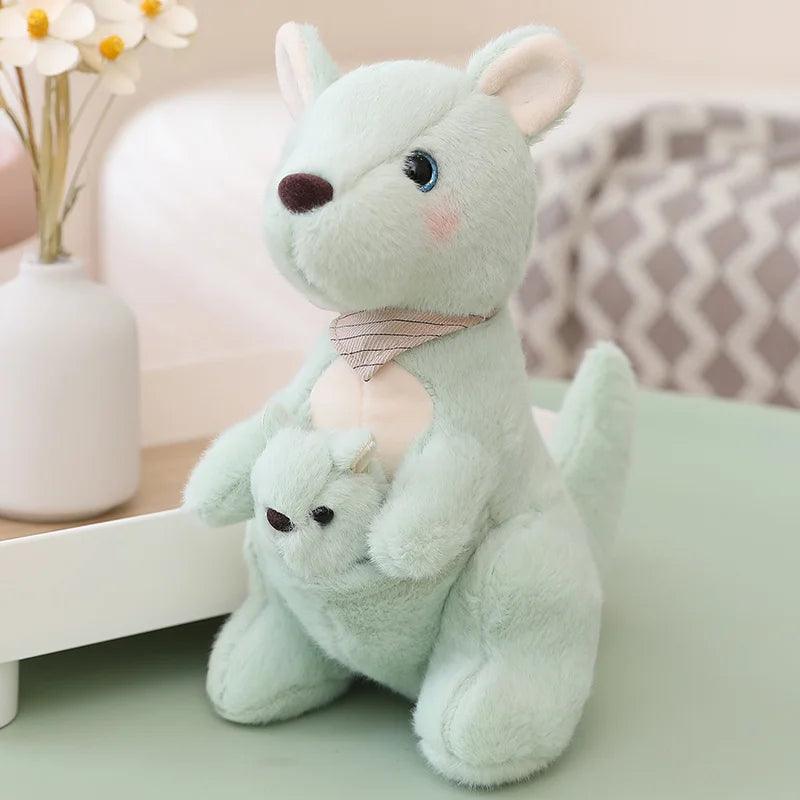 Cute Kangaroo with Baby Plush Toys Ziggy's Pop Toy Shoppe