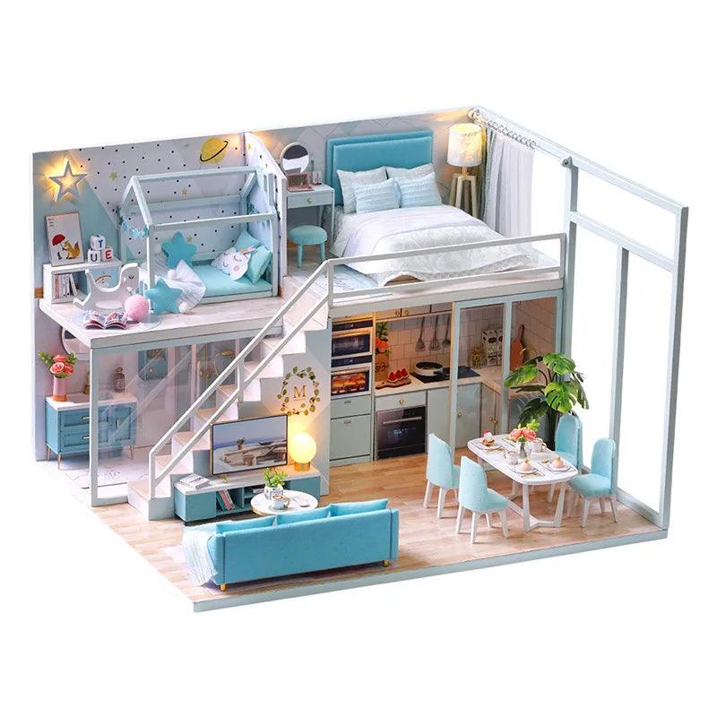 Cutebee DIY Interior Wooden Dollhouses Ziggy's Pop Toy Shoppe