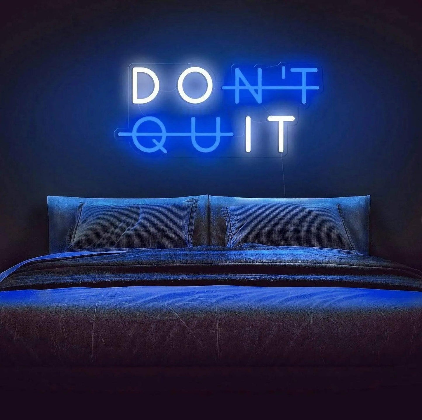 DON'T QUIT, DO IT LED Neon Sign Ziggy's Pop Toy Shoppe